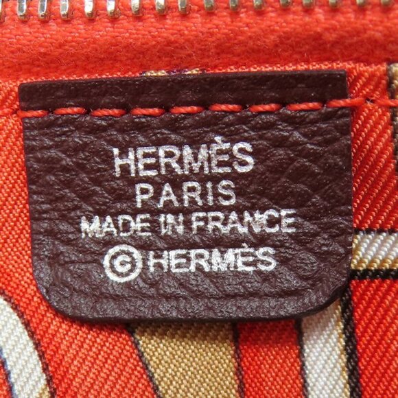HERMES Red Wallet - Picture 6 of 11